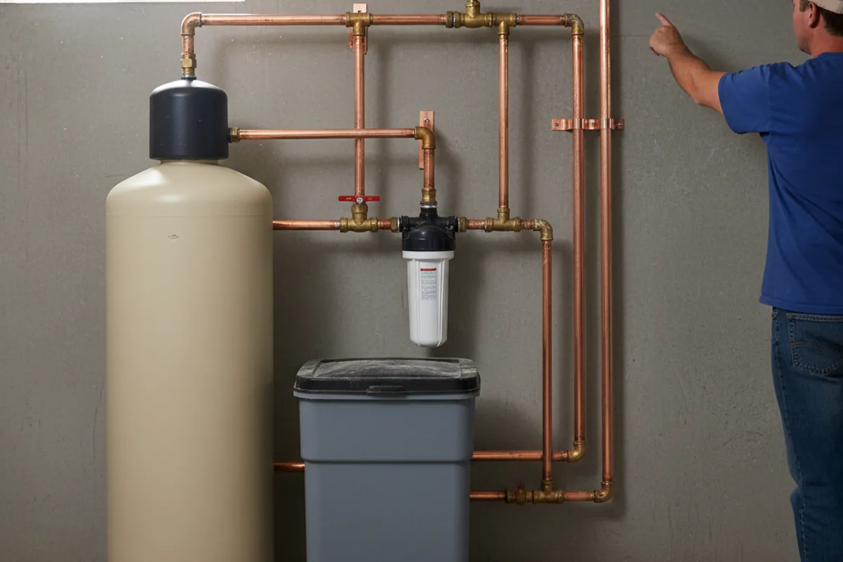 Whole-house water treatment system installed in Mamaroneck